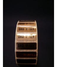 Etiquetas adhesivas "Oro 1ª Ley"