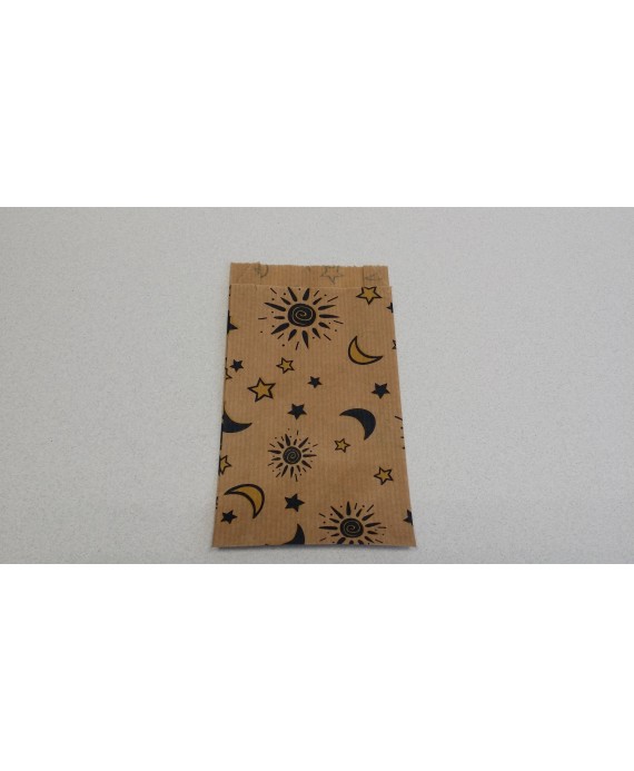 Sobre Papel Kraft Decorado ,"Soles y Lunas"