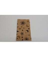 Sobre Papel Kraft Decorado ,"Soles y Lunas"