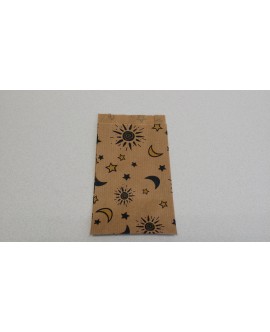 Sobre Papel Kraft Decorado ,"Soles y Lunas"