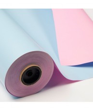 Bobina papel de regalo "bicolor". Rosa/Azul.