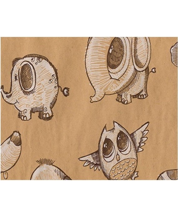 Bobina papel de regalo "Animales"