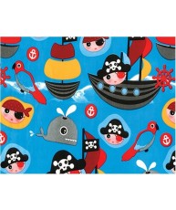 Bobina papel de regalo "Piratas"