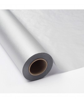 Bobina Papel Seda Plata