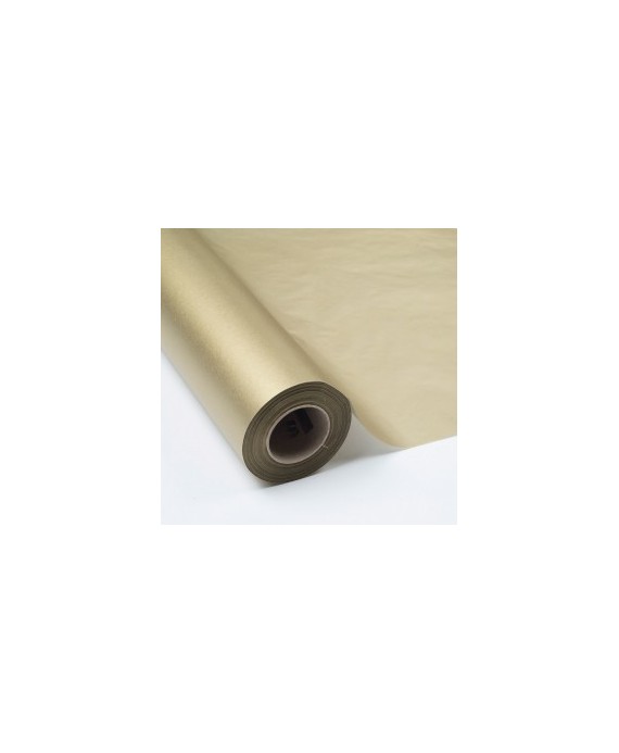 Bobina Papel Seda Oro