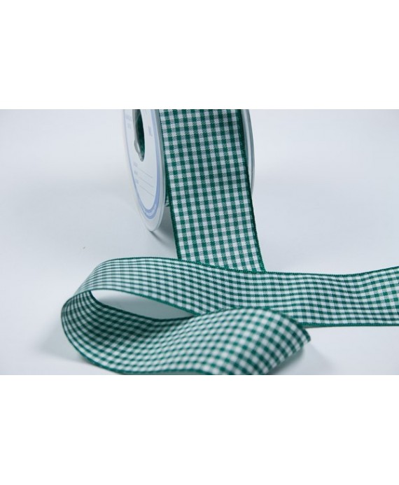 Cinta Vichy ,Verde 40mmx20mm.