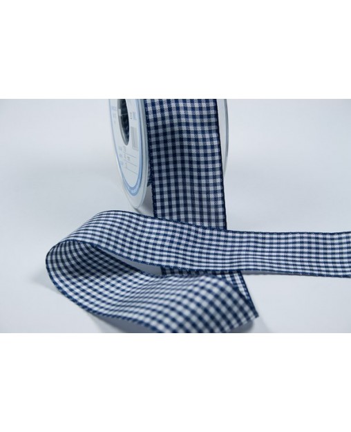 Cinta Vichy ,Azul, 40mmx20mm.
