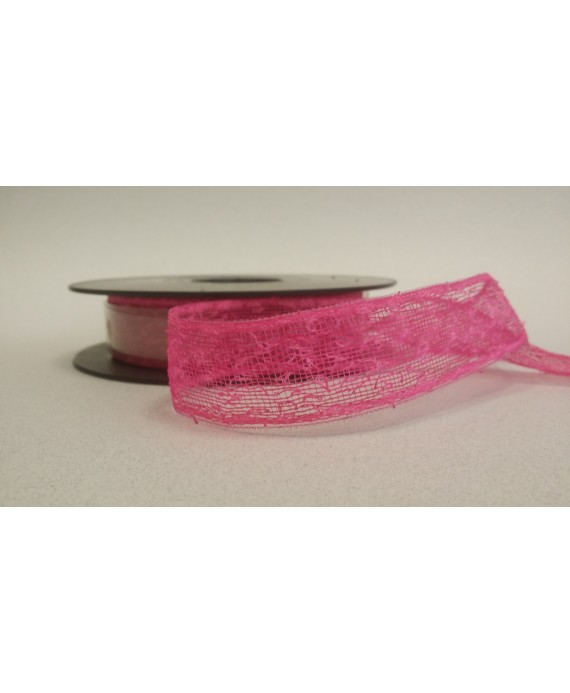 Cinta Lazo "nature", Rosa / Fucsia.