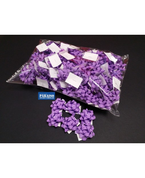 Estrellas Adhesivas Morado Mate.