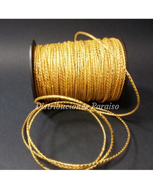 Cordón  3mm Oro.