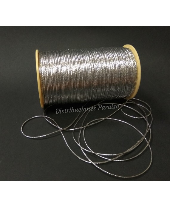 Cordón  2mm Plata.