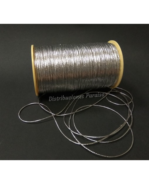 Cordón  2mm Plata.