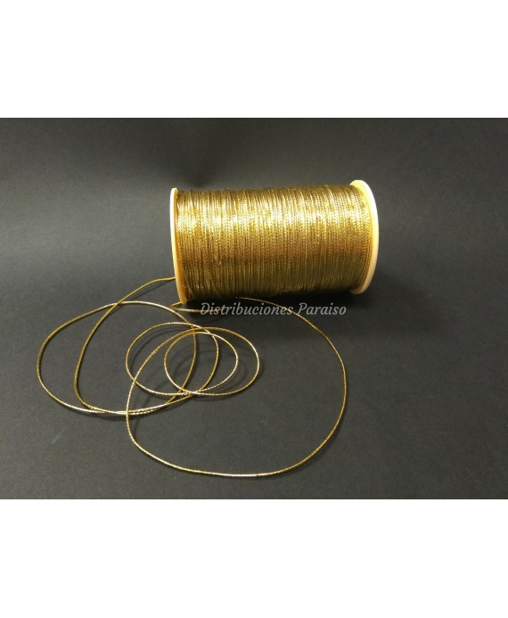 Cordón  2 mm Oro.