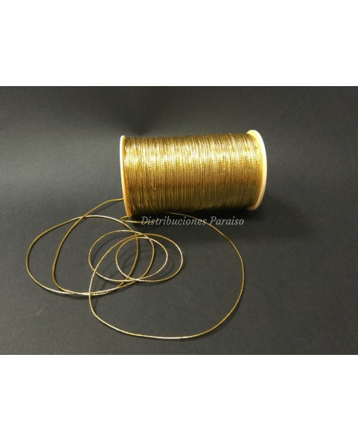 Cordón  2 mm Oro.