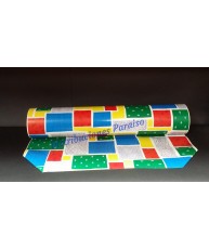 Bobina papel de regalo "Parchis". 185 metros